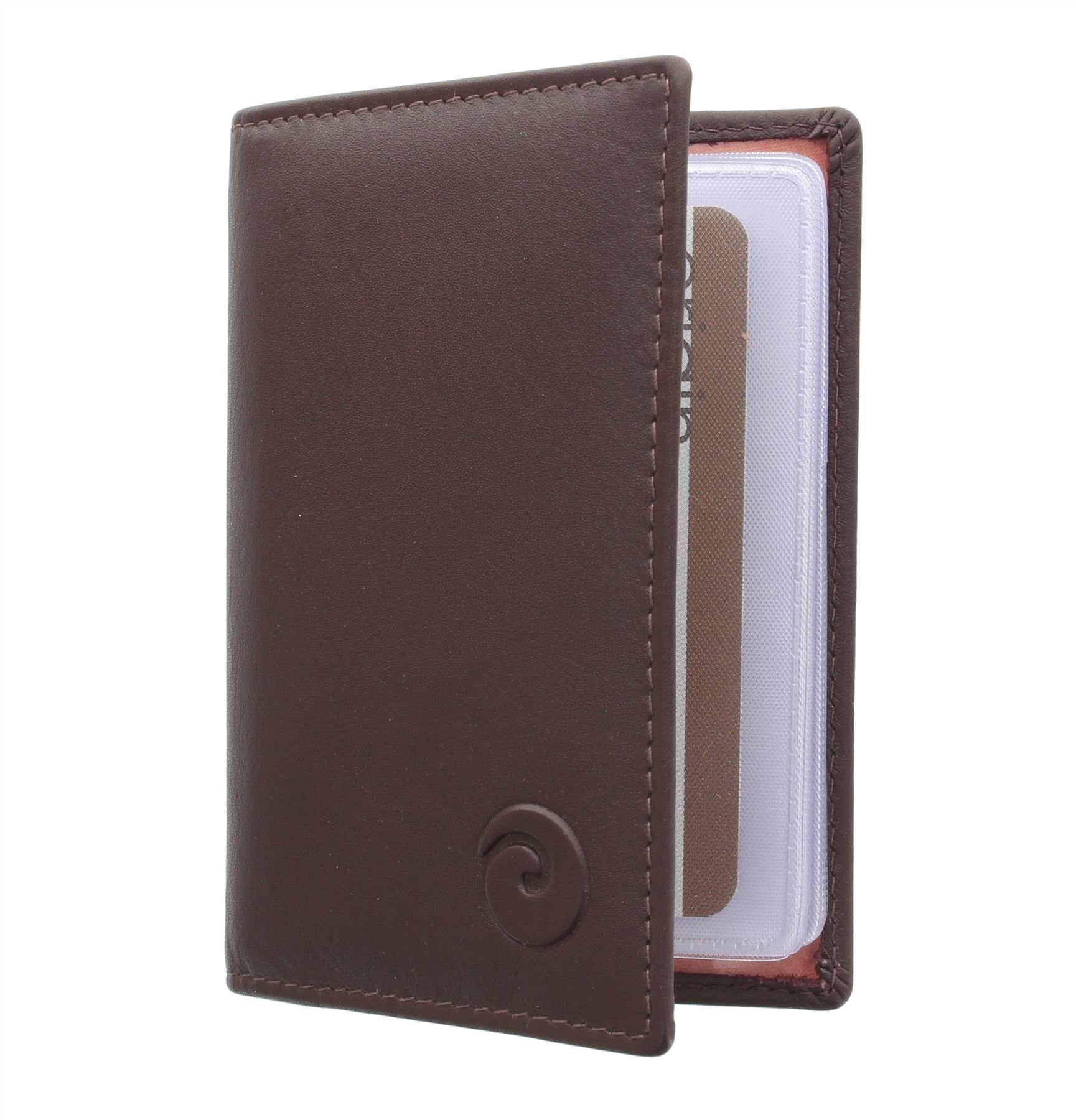 Mala Leather Origin Collection Leather Credit Card Holder- RFID Protection 610_5 Brown