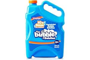 SYNCFUN 16 oz Bubble Solution Refills(Up to 1.25 Gallons), Concentrated Solution for Bubble Machine, Wands, Blower, Easter, O