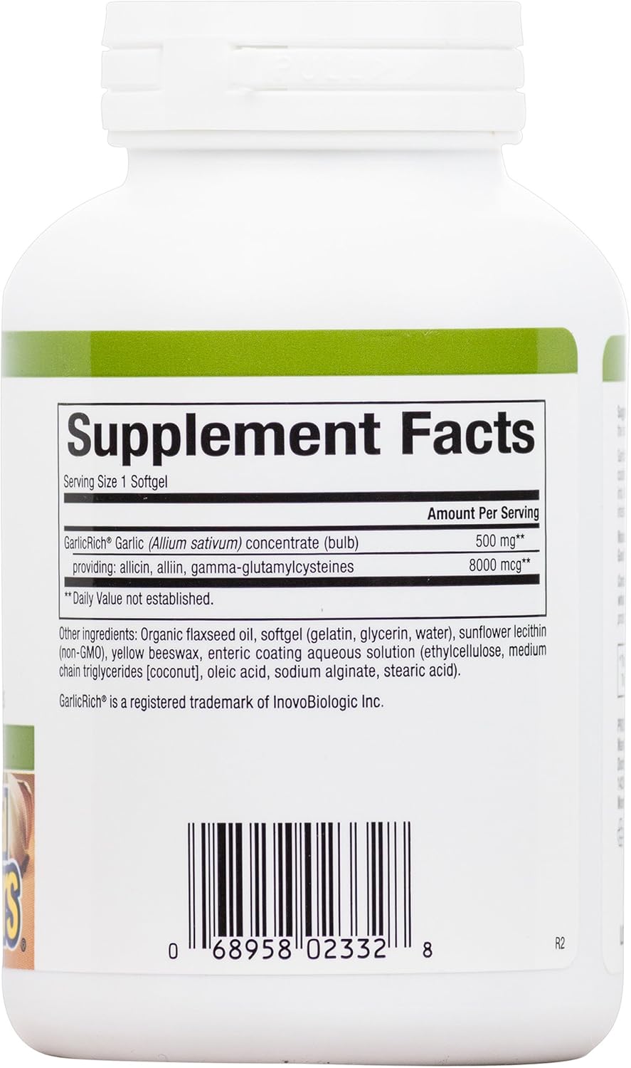 Natural Factors GarlicRich Super Strength Garlic Concentrate, Immune System Support, 90