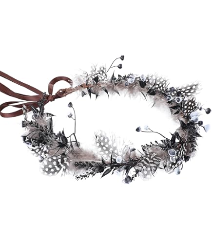 Guirnalda De Flores Nupcial Hecha A Mano Diadema Con Lazo Dama De Honor Ninos Corona Corona Para El Cabello Halo Cinta Ajustable Festivales De Bodas Fiesta Cosplay
