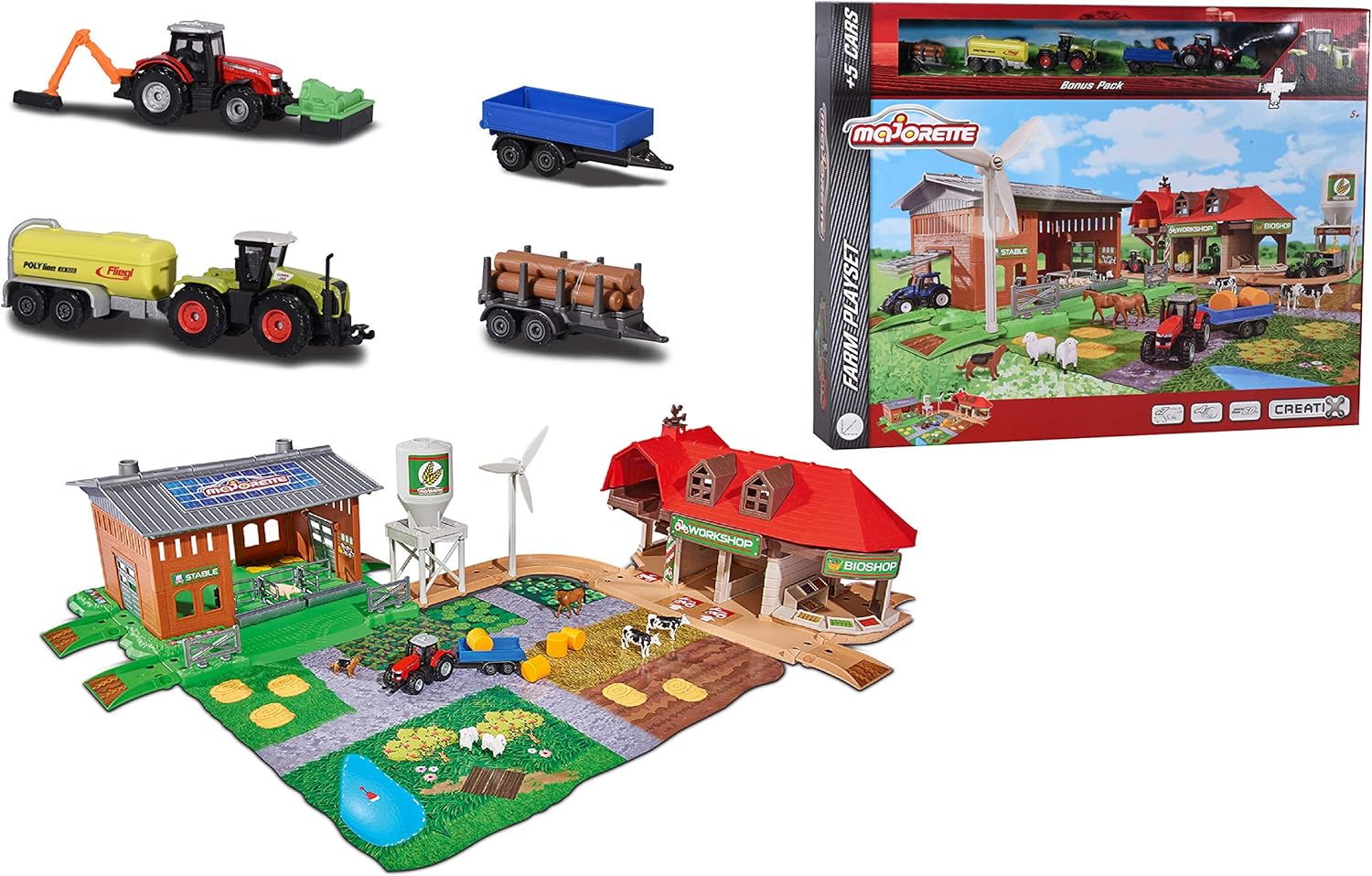 majorette farm playset