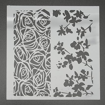 Stencil Template Set Plastic Stencils Templates Layering