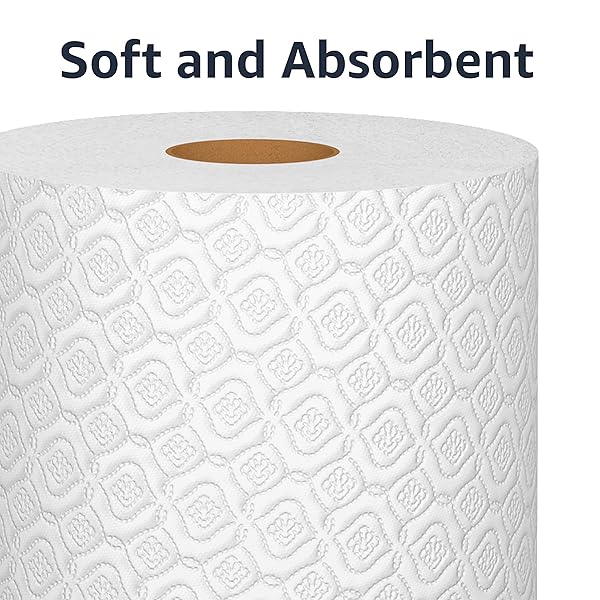 AMAZON BASICS 2-PLY TOILET PAPER, UNSCENTED, 350 SHEETS PER ROLL, 6 COUNT