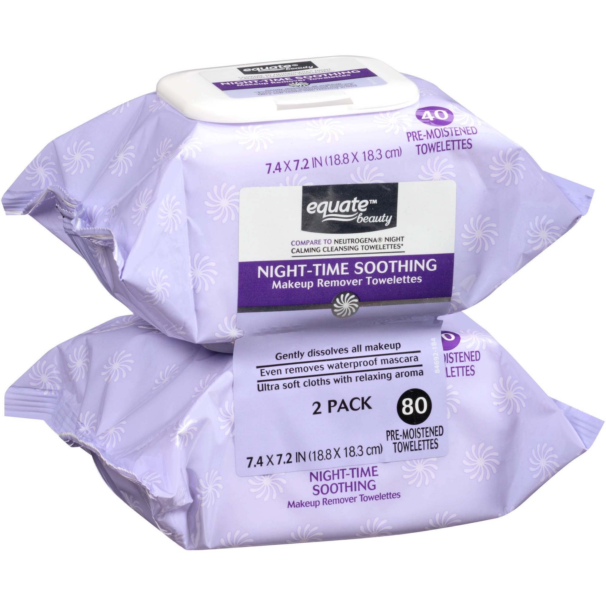 equate makeup remover wipes