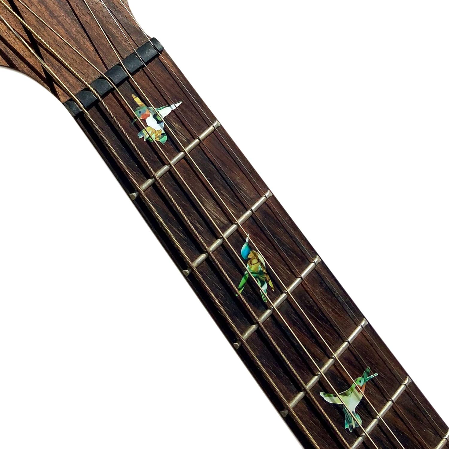 Inlaystickers Bee Hummingbirds - Fret Markers Inlay Stickers Decals for Guitars F-326BH-GT, Multicolor - Image 4