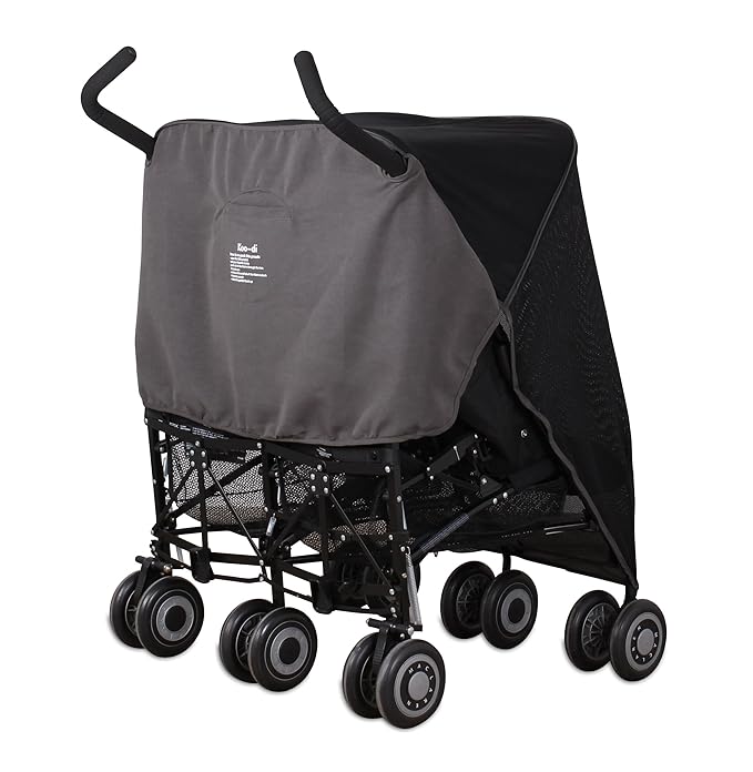 double pram sun shade