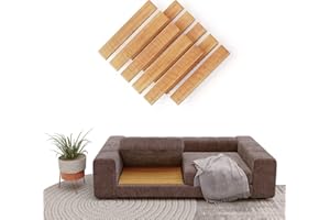 Trustic Loveseat Cushion Support for Sagging Seat [ 22 x 42], Sofa Saver, Sag Away Solution, Under Cushion Adjustable Bamboo Board Inserts, Heavy Duty, Extra Sturdy, and Thick 0.47"