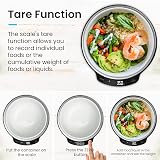 Pro Breeze Digital Kitchen Scales Stainless Steel 5kg g ml oz lb view 5