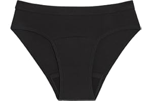 KNIX Teen Girls Cotton Leakproof Period Underwear Bikini – Moderate Flow Protection, Absorbs 2–4 Super Tampons