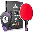 Spindra Performance Ping Pong Paddles, Advanced-Expert Table Tennis Paddles For Each Skill Level With Professional Rubbers & Carbon Layered Blades, 2025 Upgrade With Protective Case to Boost Your Game