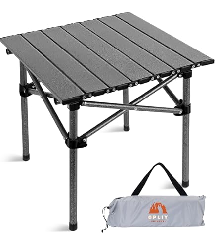 Table in a Bag TA2727G Tall Aluminum Portable Table with Carrying Bag, Green : Folding Patio Tables : Sports & Outdoors