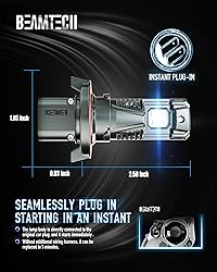 BEAMTECH H13/9008 Bulbs, G-XPower Chips