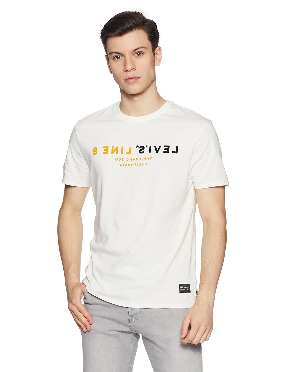 levi's men's plain regular fit t-shirt