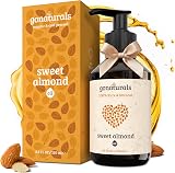Gonaturals Sweet Almond Oil 250ml Pure Cold-Pressed Skin Care view 1