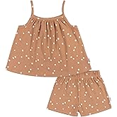 Gerber baby-girls Toddler Sleeveless Tank Top and Shorts Set