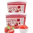 Fusion Select Bursting Boba Popping Boba Pearls Fruit Tea Snack Toppings (Strawberry, 2 Pack)