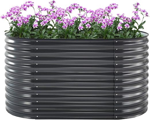Zelsius Jardinera jardín I (B) 160 x (T) 80 x (H) 82 cm I bancal ...