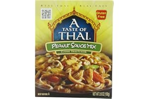 A Taste of Thai Peanut Sauce Mix, 3.5-Ounce Packets (Pack of 24)