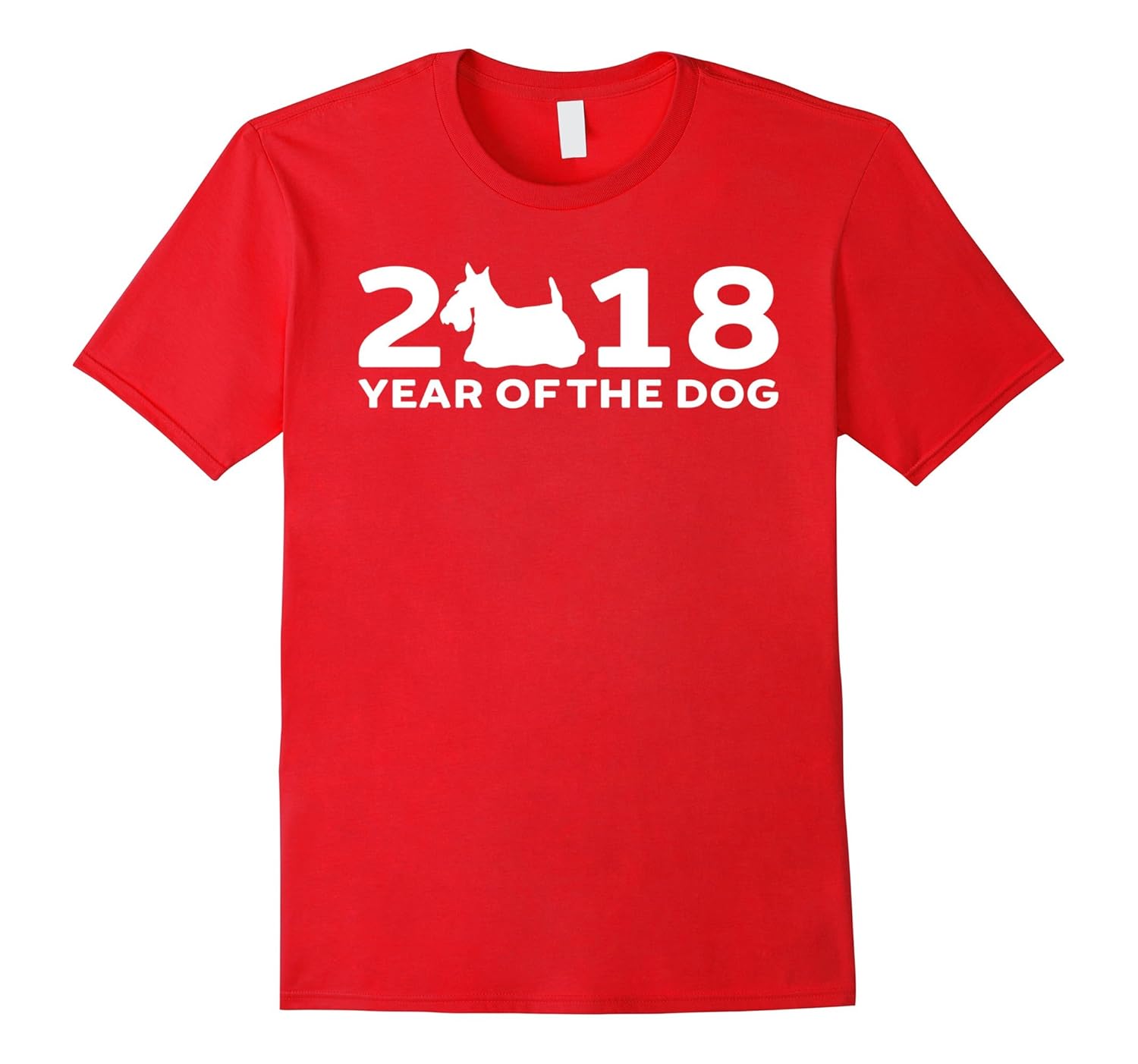 Scottie Lover 2018 Year of the Dog Chinese New Year Shirt-ANZ