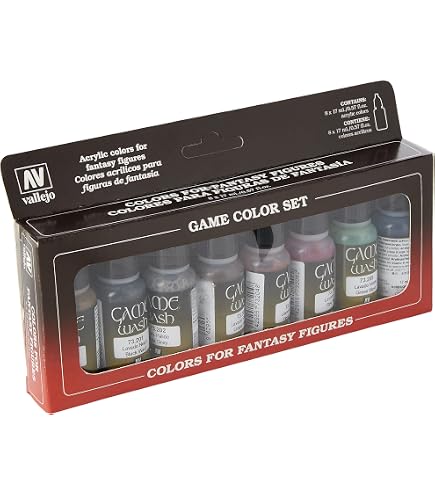 Vallejo Game Color Acrylfarbe Elfic Flesh – Matte, Wasserfeste Farbe Für Miniaturen & Modelle, 17 Ml