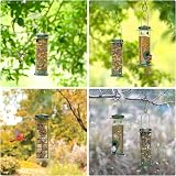 Urban Deco Green 3 Pack Fat Ball Bird Feeder Metal Hanging Station view 5