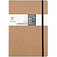 Clairefontaine 'Age Bag' Thread-Bound Notebook, A5, Dot, 192 Pages - Brown