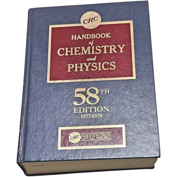 ANNU REV PHYS CHEM v40 1989 物理化学年次学術雑誌 Handbook of Chemistry and Physics [64th. Edition, 1983-1984