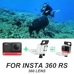Dual Lens Panoramic Waterproof Shell for Insta360