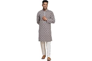Pro-Ethic Style Developer Mens Indian Traditional Cotton Kurta Sets, Men Kurta Set Indian Wedding Dress (A-119)