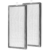 40 Replacement Filter Compatible with MA Series 40 Air Purifier 3-in-1 Filtration Contains High-Efficiency Activated Carbon Filter, 2 Pack