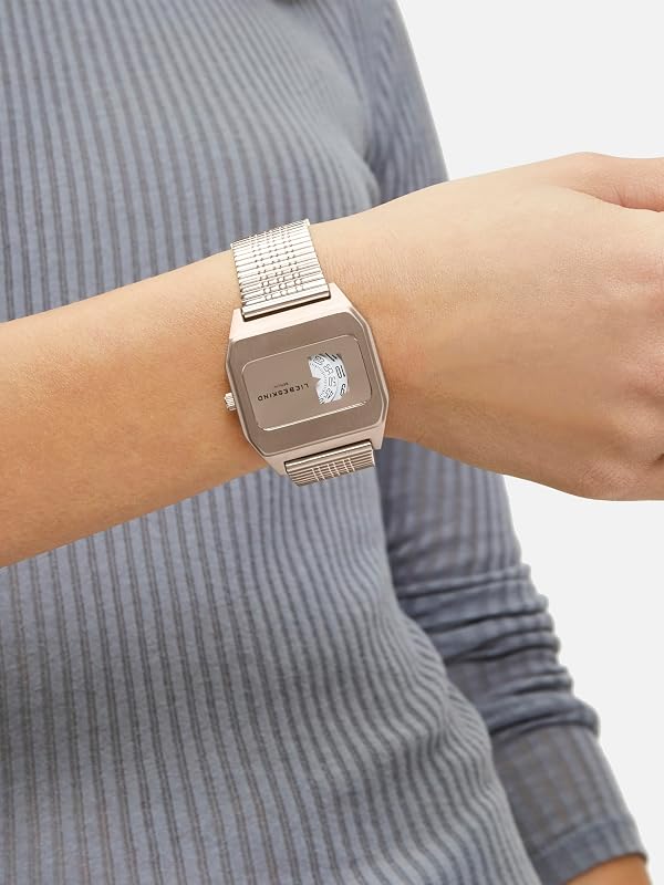 Uhr LT-0392-MQ in acciaio inossidabile in Frozen rosé