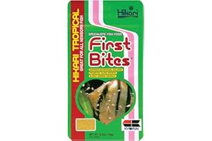 Hikari First Bites Semi-Floating Fry Food for Pets, 0.35-Ounce