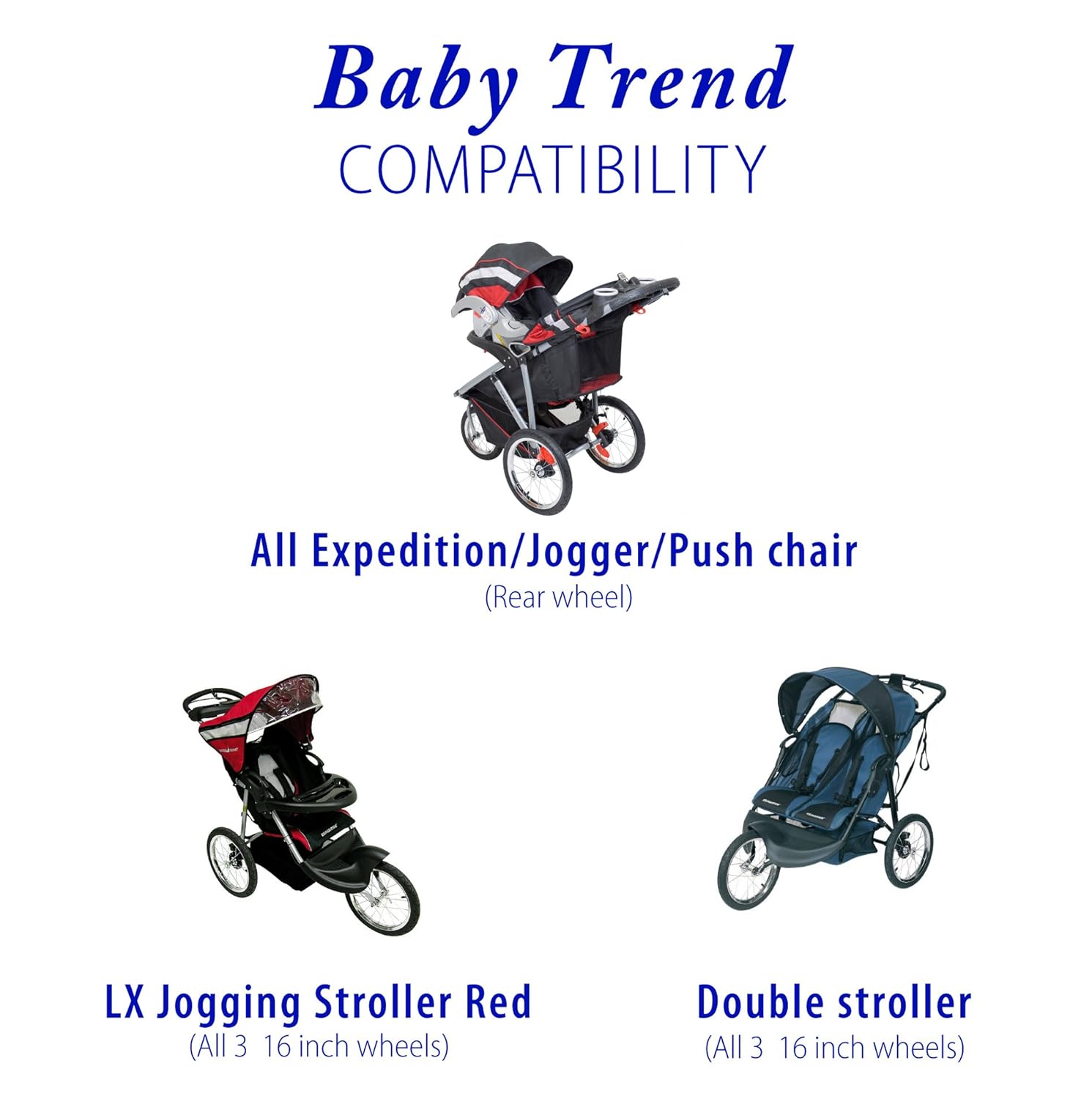 baby trend jogging stroller rear wheel replacement