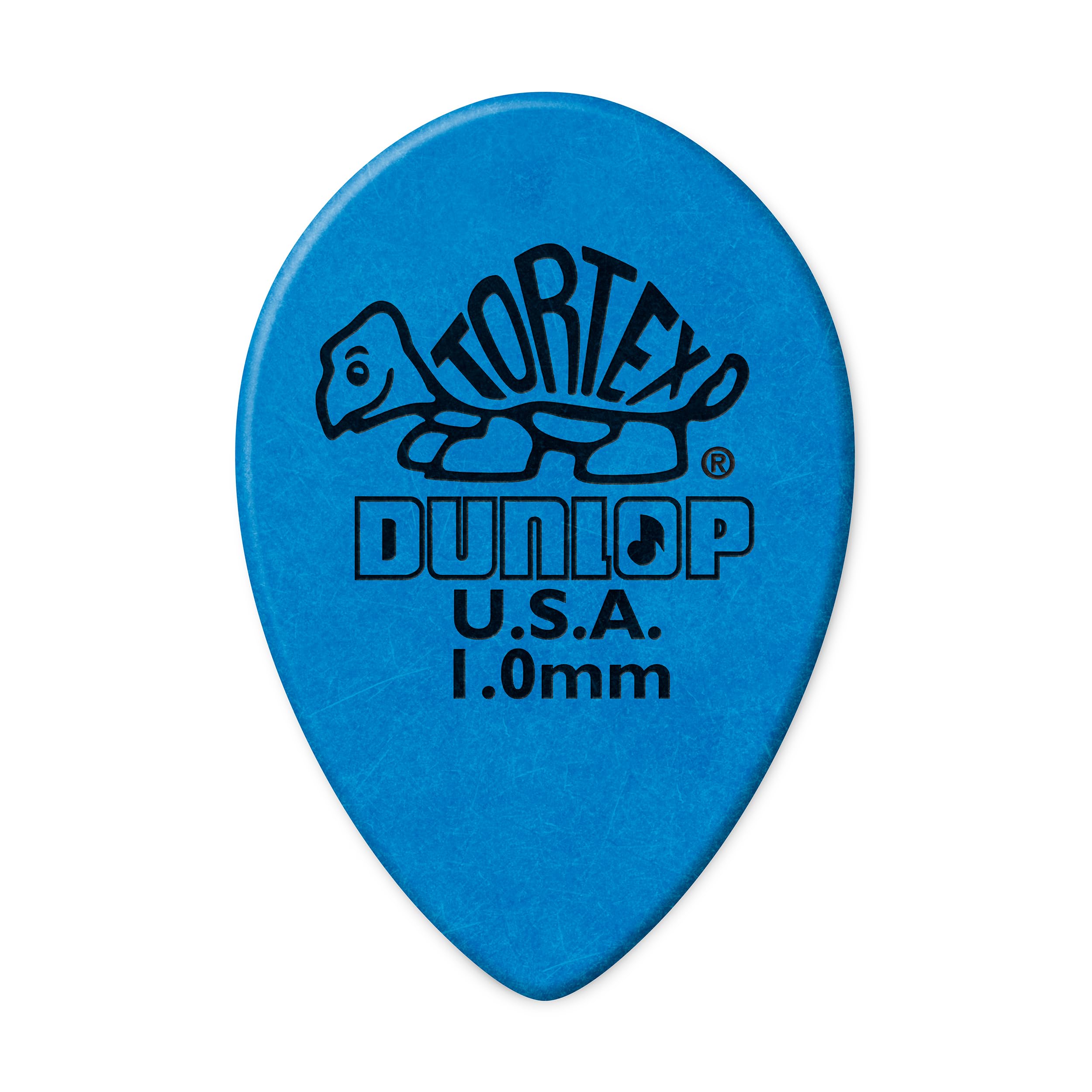 Jim Dunlop 423R1.0 Guitar Picks, 1.0 mm, Blue