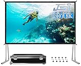 JWSIT 200 inch Projector Screen with Stand,Upgraded