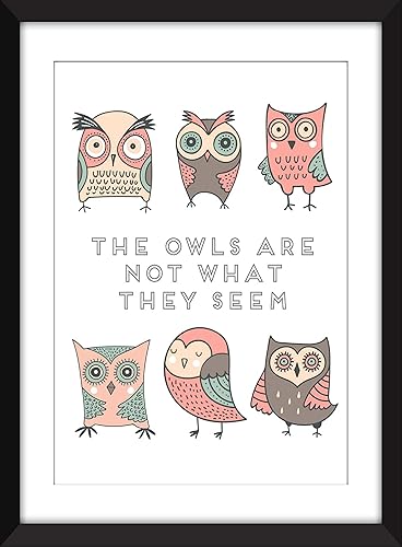 Twin Peaks The Owls Are Not What They Seem Unframed Print / Picos ...