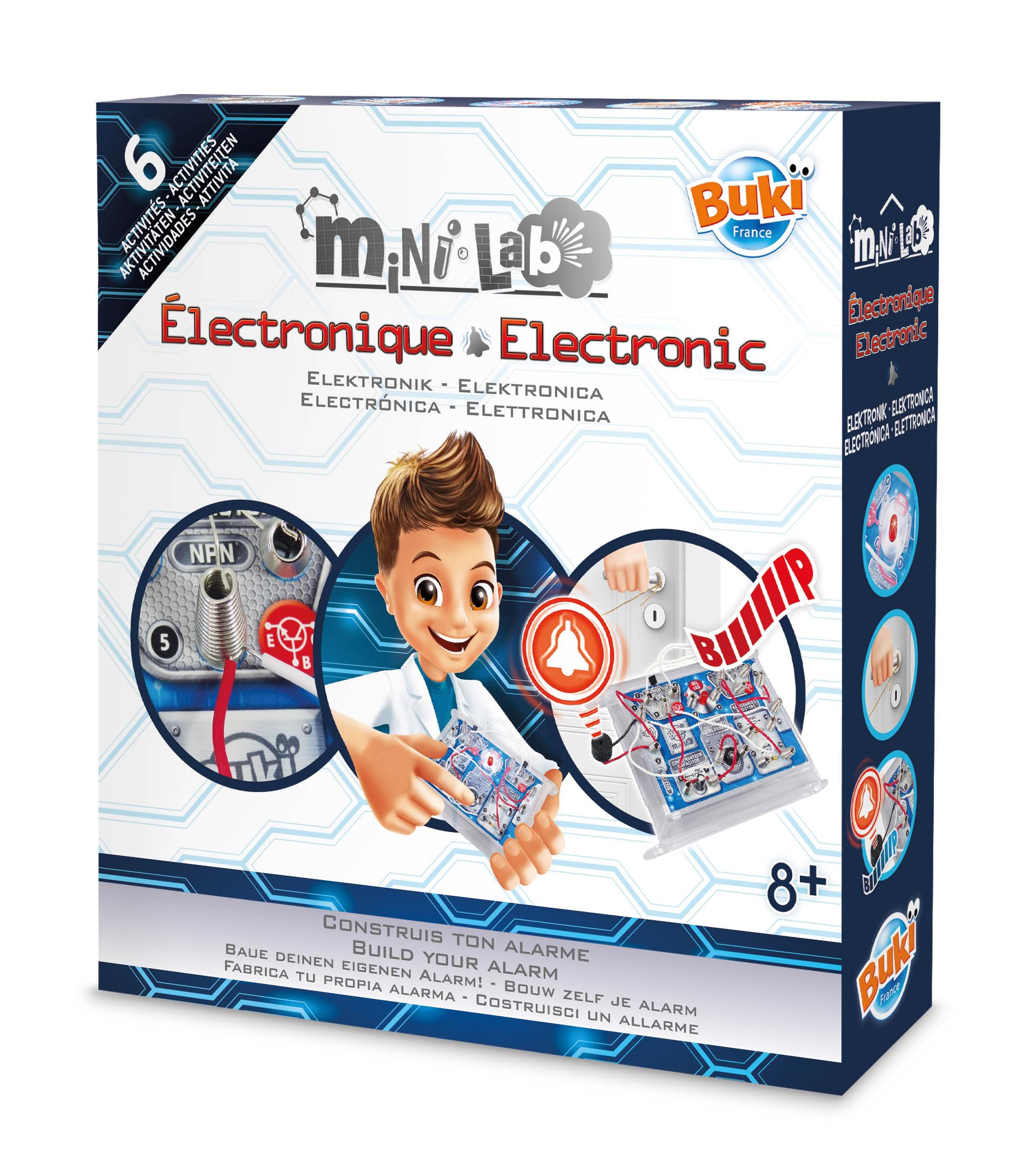 Buki France Mini Lab. Kids Chemistry Set. Childrens Science Experiments. STEM Toy. Suitable for Boys & Girls 8+ (Electronics)