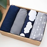 Baby Bassinet Sheets 4 Pack Compatible with UPPAbaby and Chicco LullaGo Anywhere Portable Bassinet, Ultra Soft & Skin-Friendly