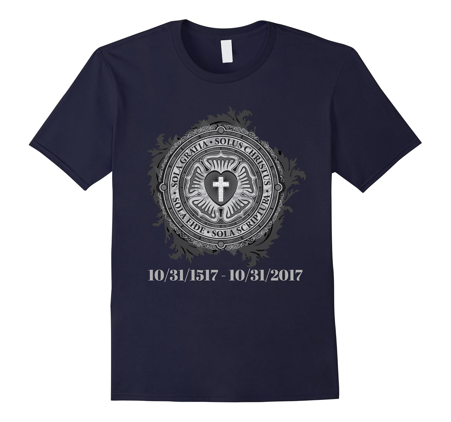 Reformation Martin Luther 500 Years T-shirt-ANZ