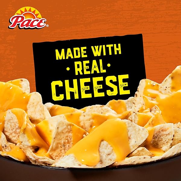 PACE MEDIUM NACHO CHEESE SAUCE, 10.5 OZ CAN