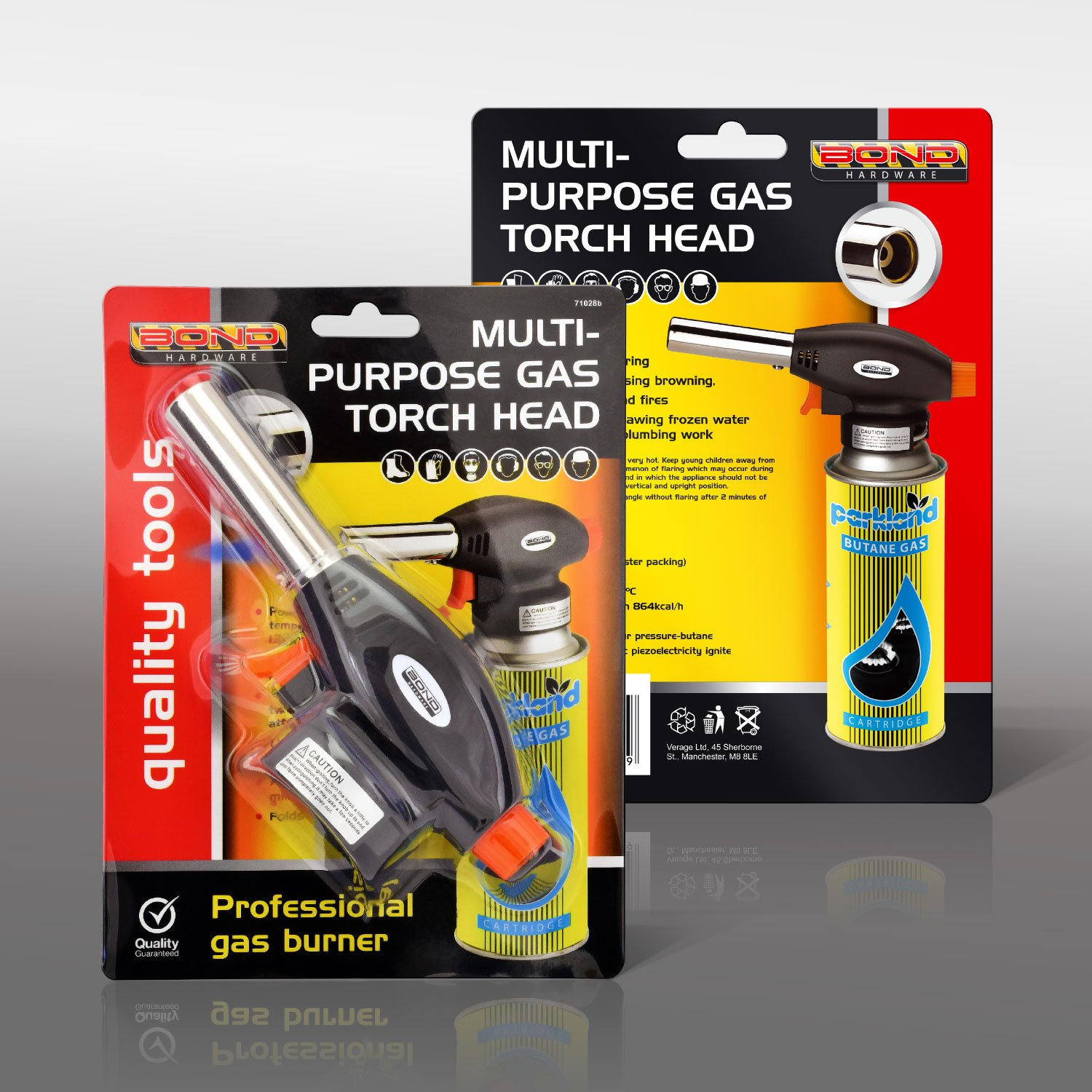 Bond Hardware® Blow Torch Butane Flamethrower Weed Burner Welding Gas