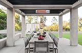 Qollection Quartz Wall Heater Bathroom Patio 600W/1200W 2 Settings Pull UK Plug view 5