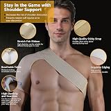 SPOTBRACE SPOBTRACE Shoulder Brace Adjustable Compression Support view 3
