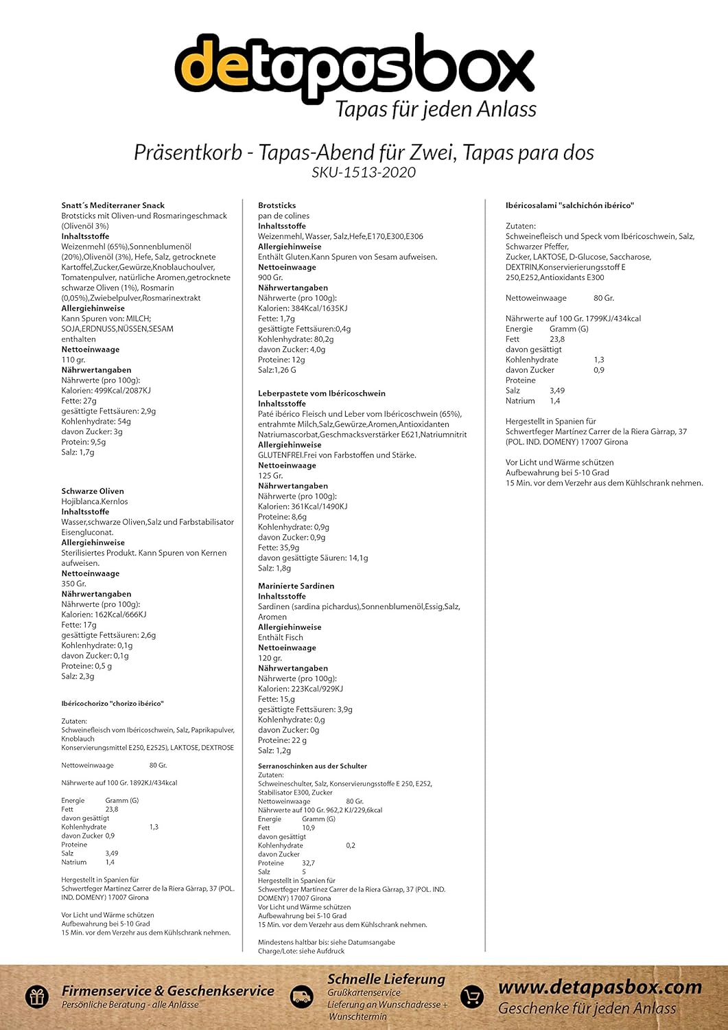 Kalorien in bojangles
