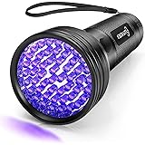 Escolite UV Flashlight Black Light, 51 LED 395 nM Ultraviolet Blacklight Detector for Dog Urine, Pet Stains and Bed Bug