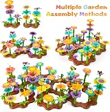 Funsland Flower Garden Building Toys 272 PCS Kids STEM Learning Set view 6
