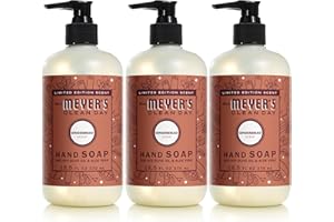 Mrs. MEYER'S CLEAN DAY Liquid Hand Soap, Gingerbread Scent, 12.5 fl oz (Pack of 3)