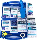 bumbur Catering First Aid Kit Blue Plasters & Dressings Kitchen Safety view 4