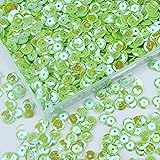 6mm Loose Sequins Bulk（5500 pcs,Embroidery Craft