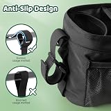 Guiseapue Pram Organiser Bag with Cup Holder Large Capacity view 7